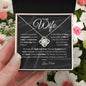 Forever Entwined Love Knot Necklace (ENTER NAME BELOW)