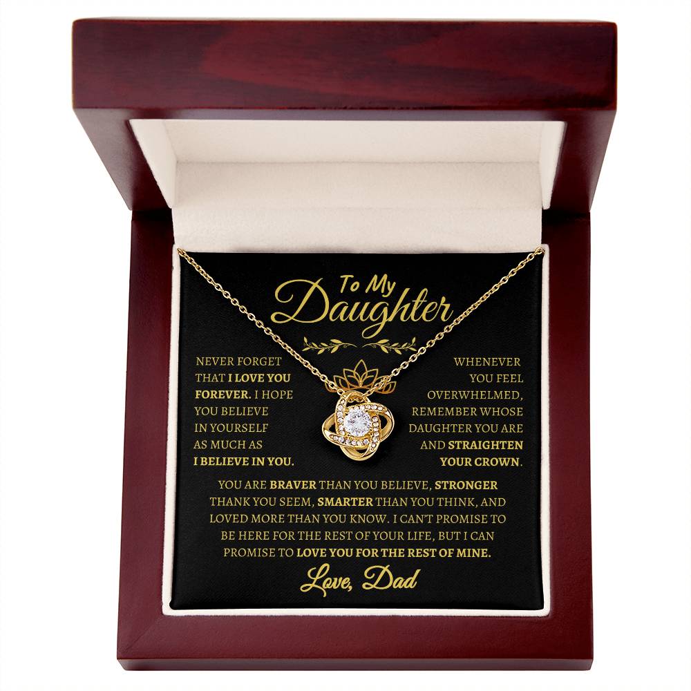 To My Daughter Love Dad B/G