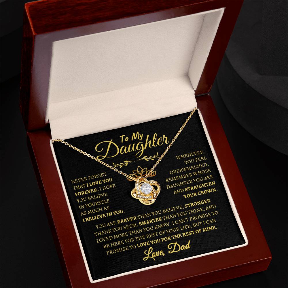 To My Daughter Love Dad B/G