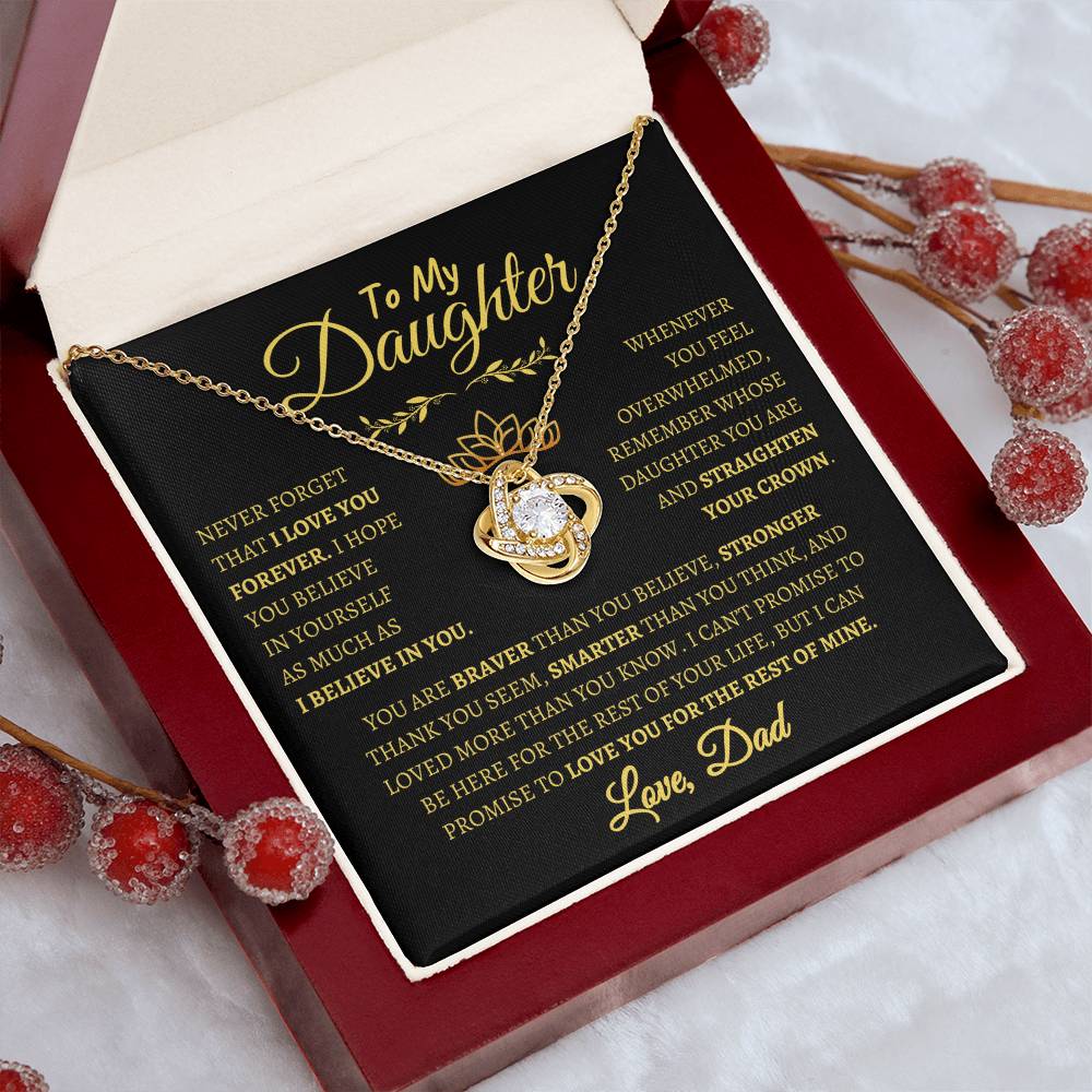 To My Daughter Love Dad B/G