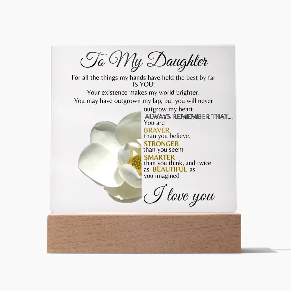 To My Daughter