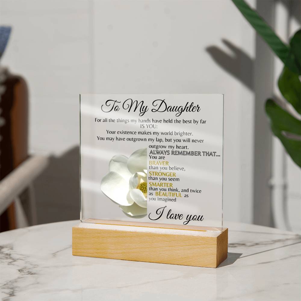 To My Daughter