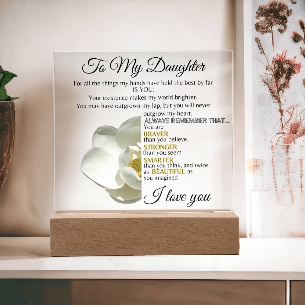 To My Daughter