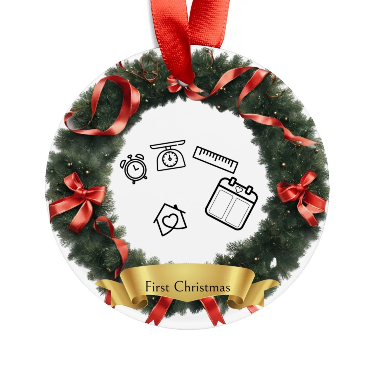 First Christmas Baby Ornament (PERSONALIZED)