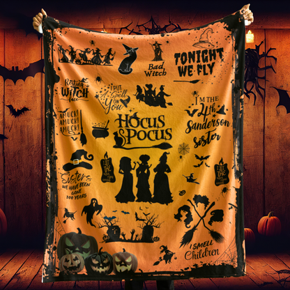 Enchanting Hocus Pocus Blanket