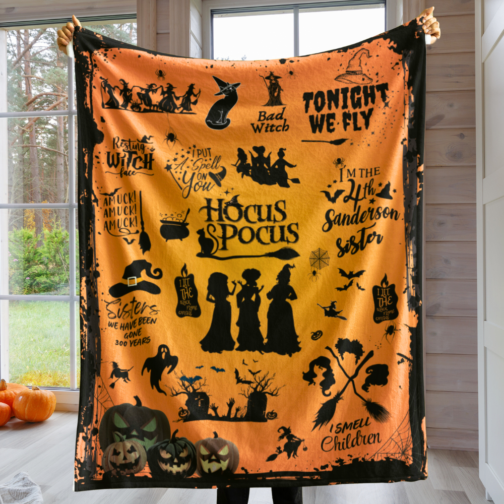 Enchanting Hocus Pocus Blanket