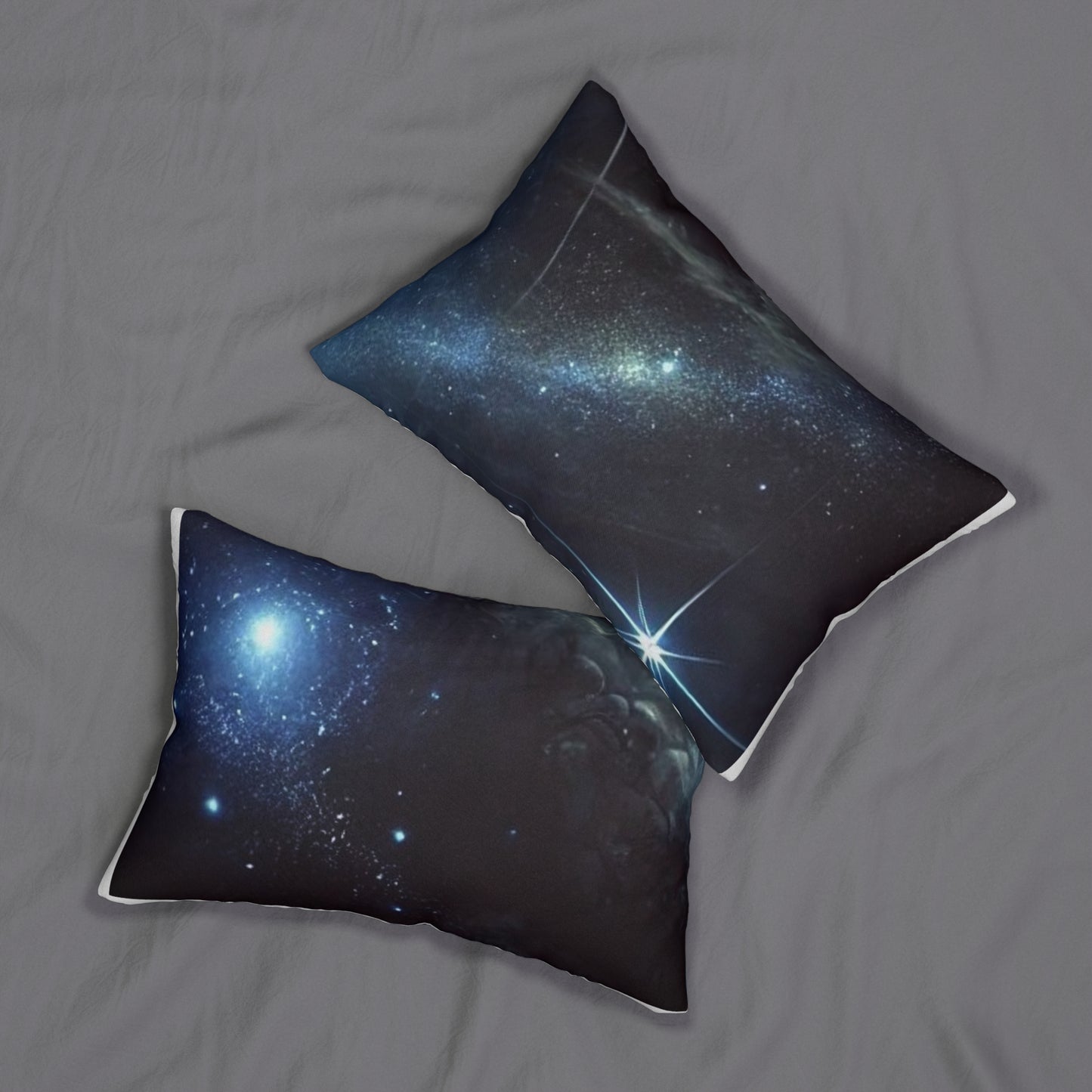 Celestial Spun Polyester Lumbar Pillow