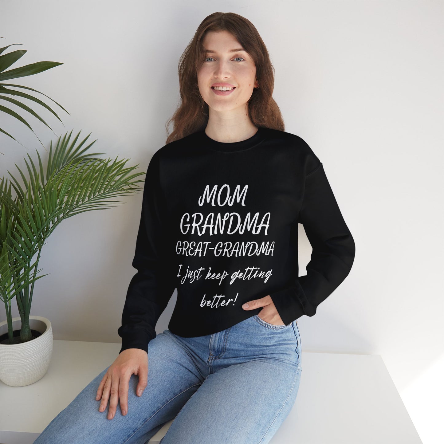 Cozy Mom, Grandma, Great-Grandma Sweatshirt