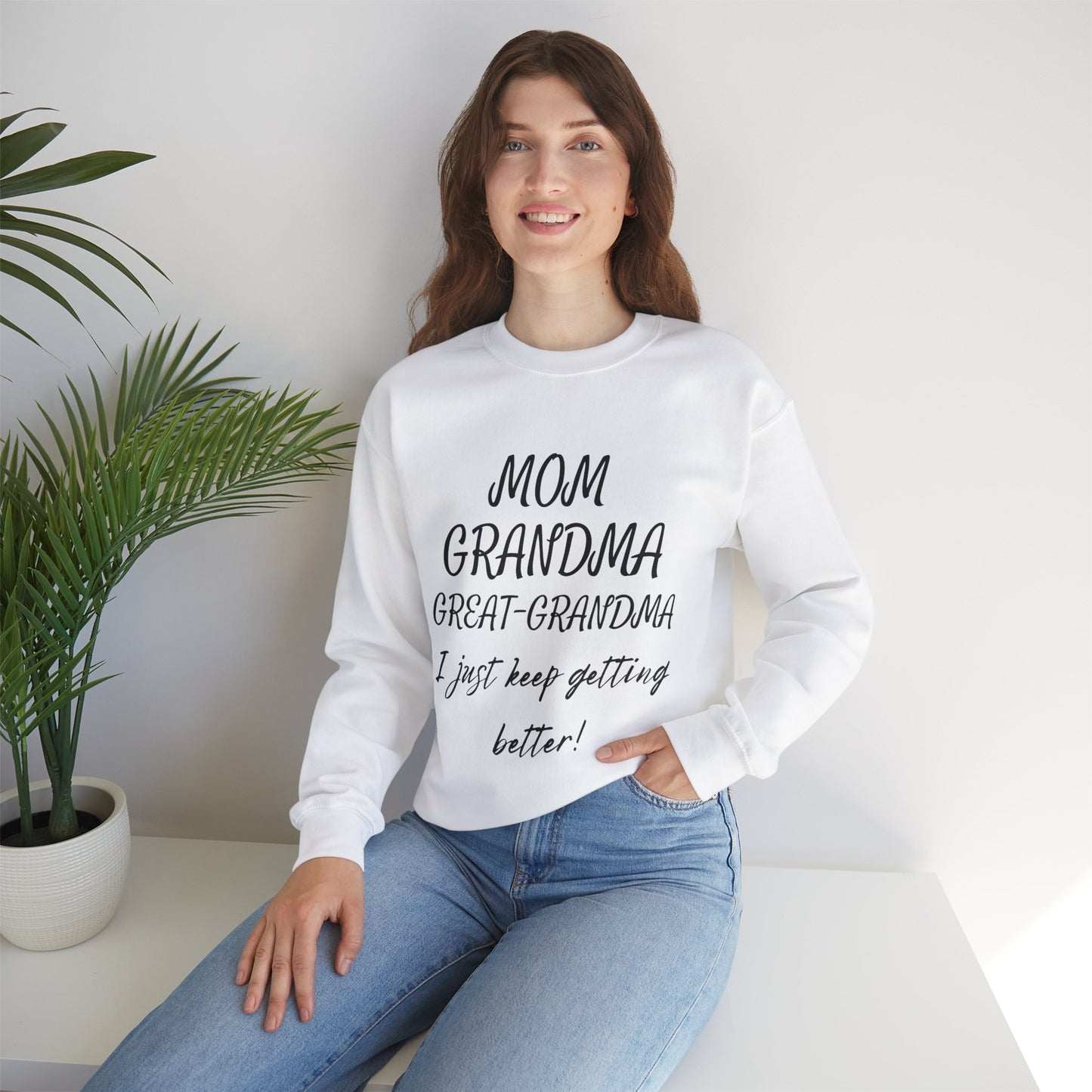 Cozy Mom, Grandma, Great-Grandma Sweatshirt