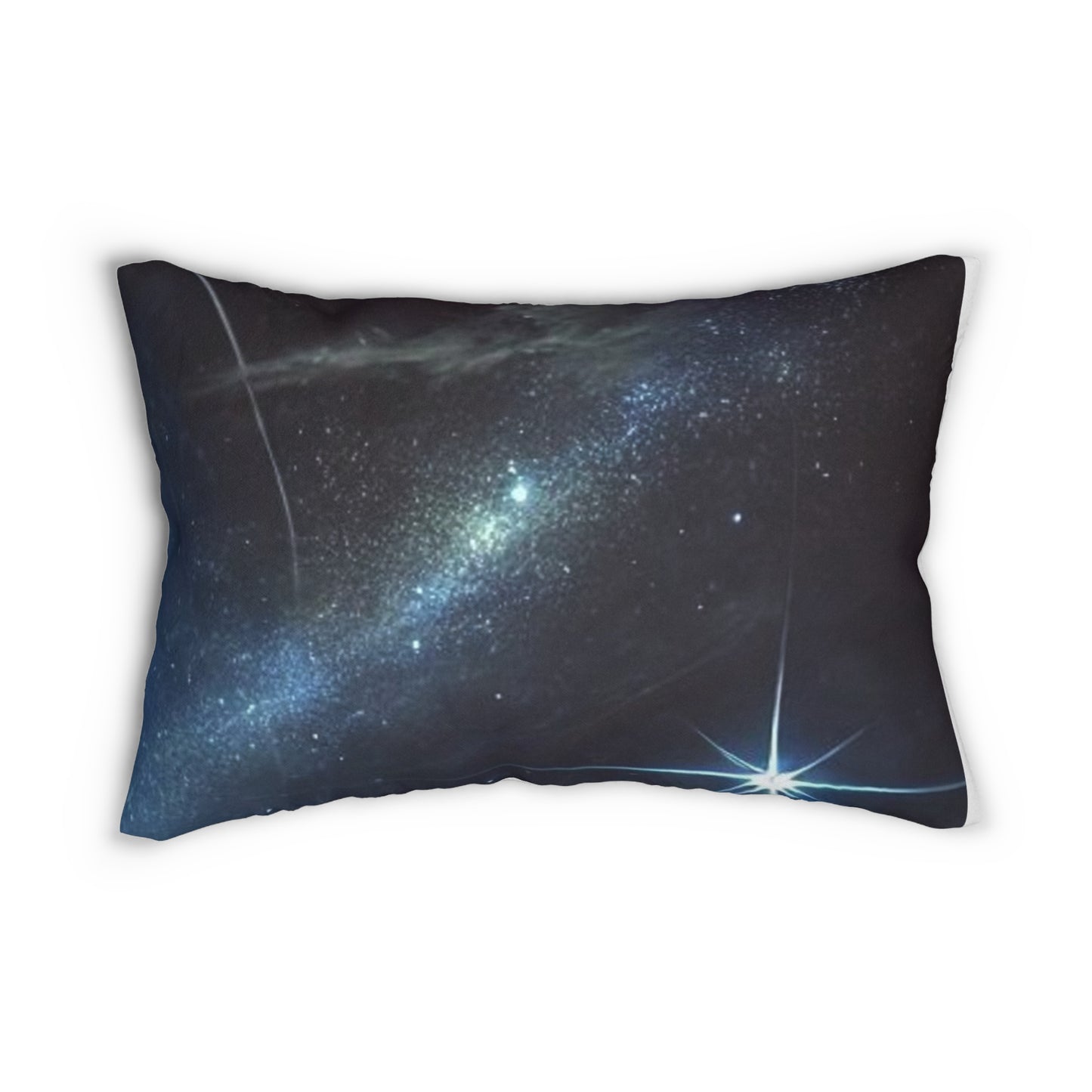 Celestial Spun Polyester Lumbar Pillow