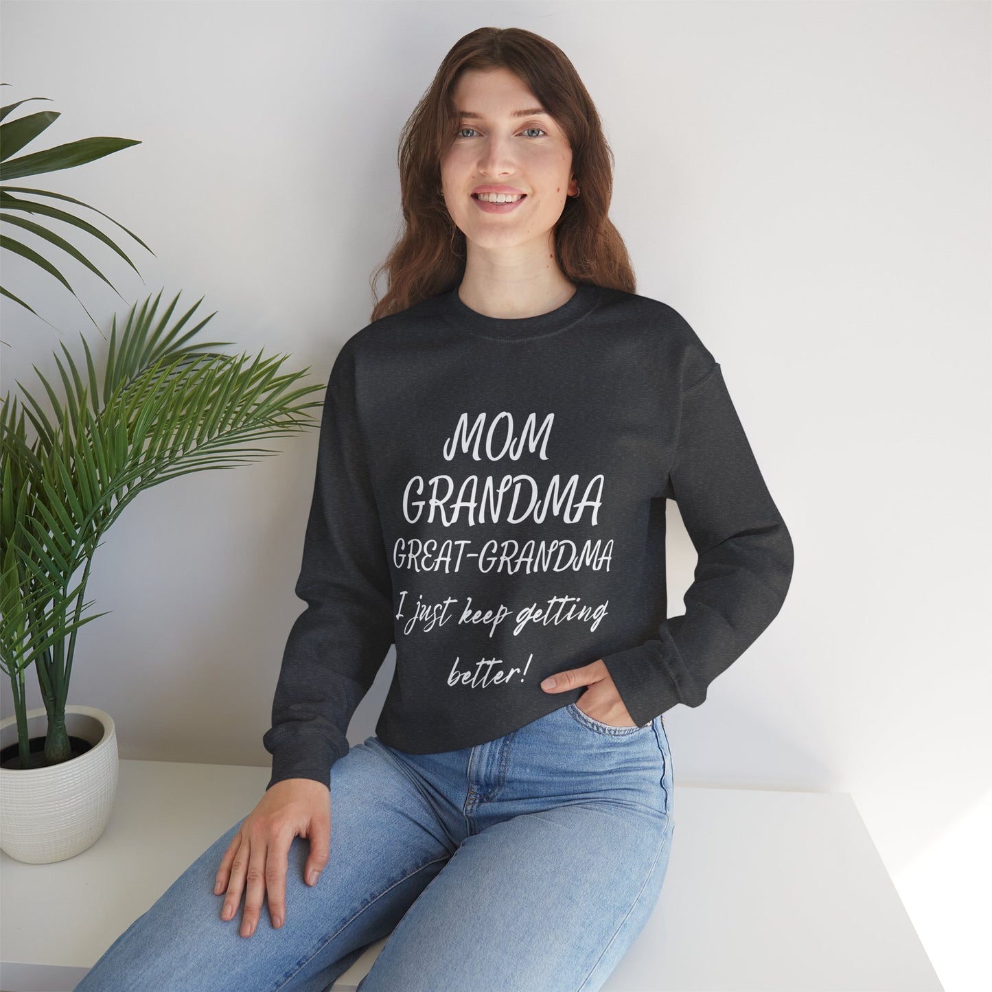 Cozy Mom, Grandma, Great-Grandma Sweatshirt