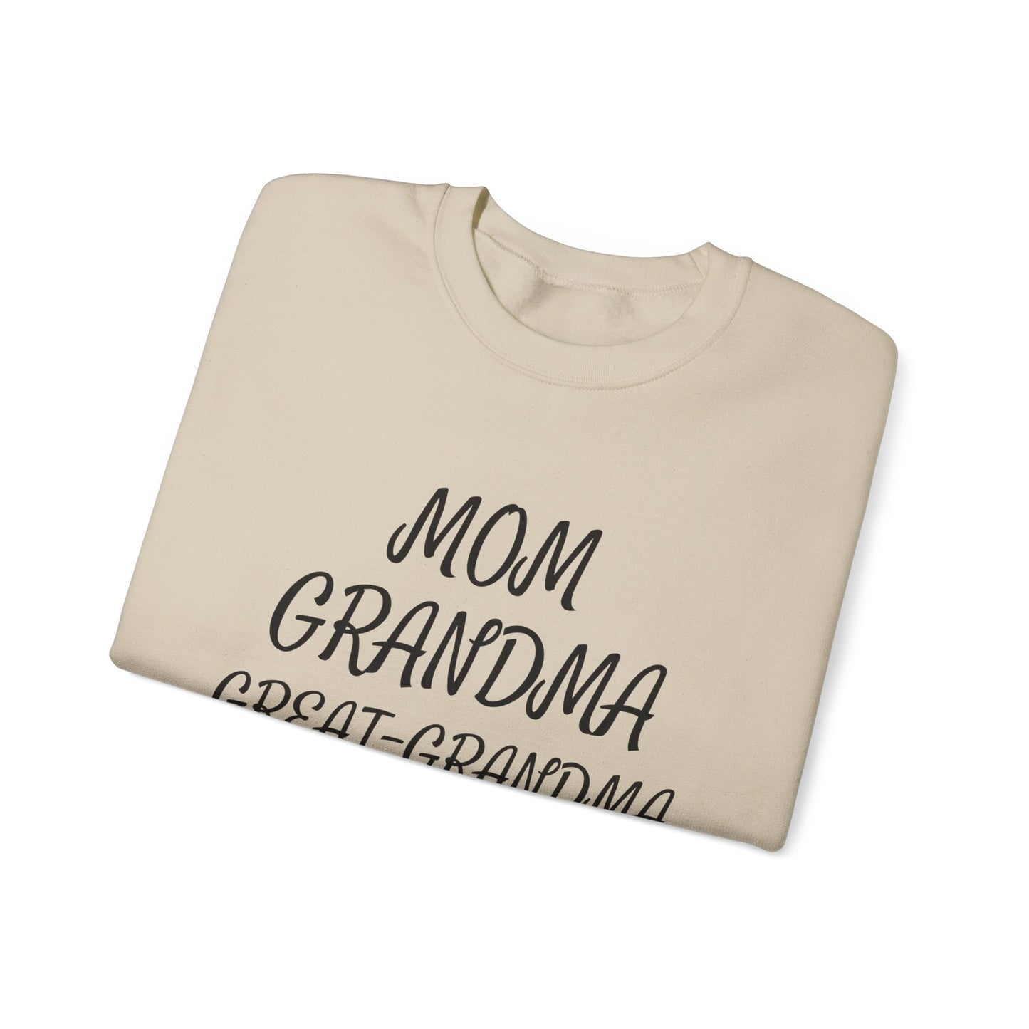 Cozy Mom, Grandma, Great-Grandma Sweatshirt