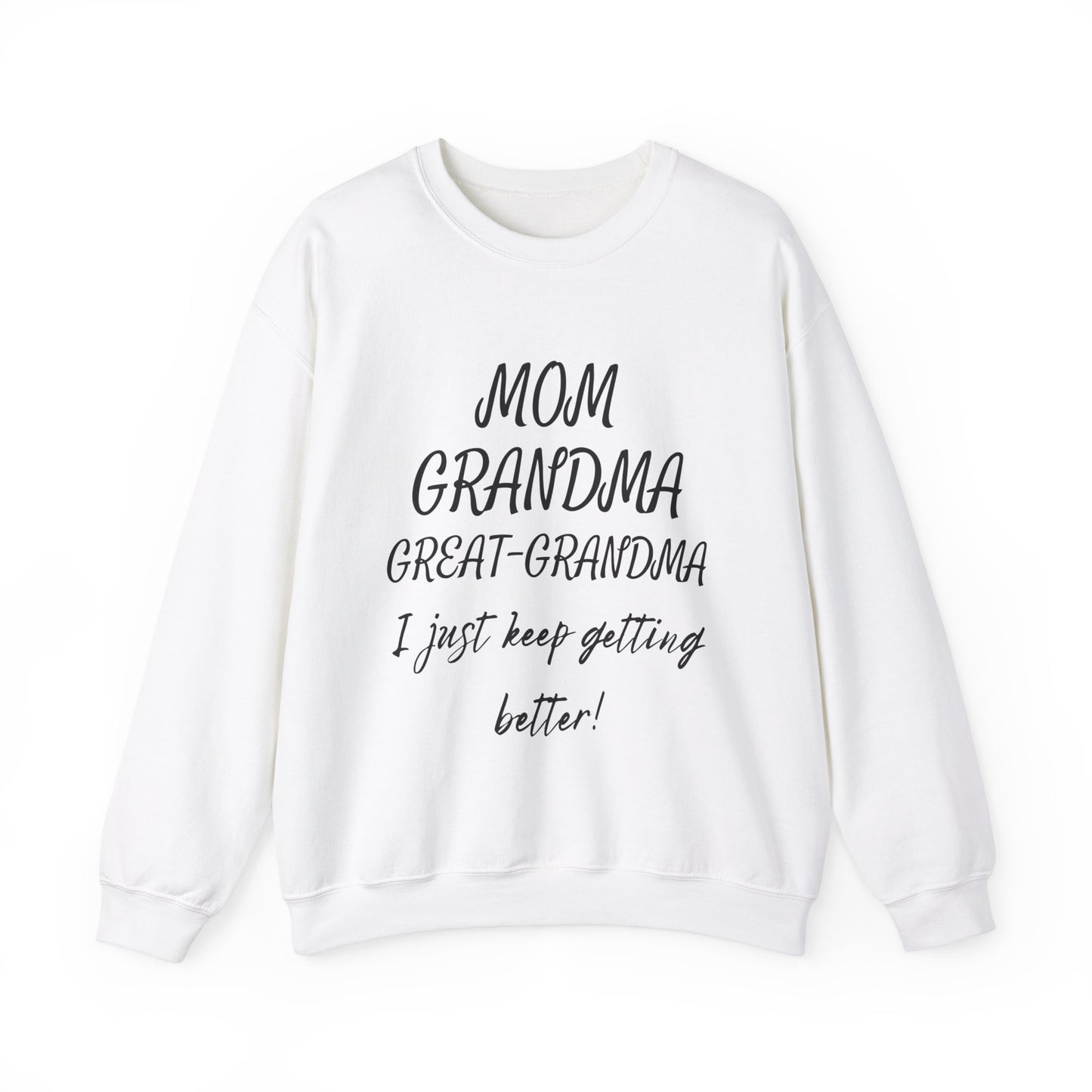 Cozy Mom, Grandma, Great-Grandma Sweatshirt