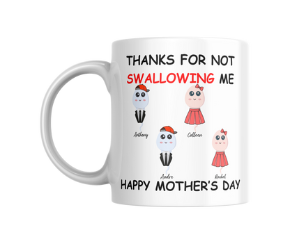 Mom, Thanks for Not Swallowing Me! Happy Mother's Day