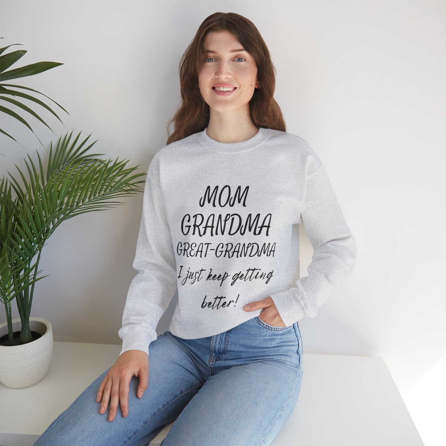 Cozy Mom, Grandma, Great-Grandma Sweatshirt