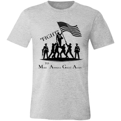 MAGA Resilient Patriot FIGHT T-Shirt Dark