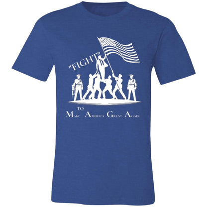 MAGA Resilient Patriot FIGHT T-Shirt Dark