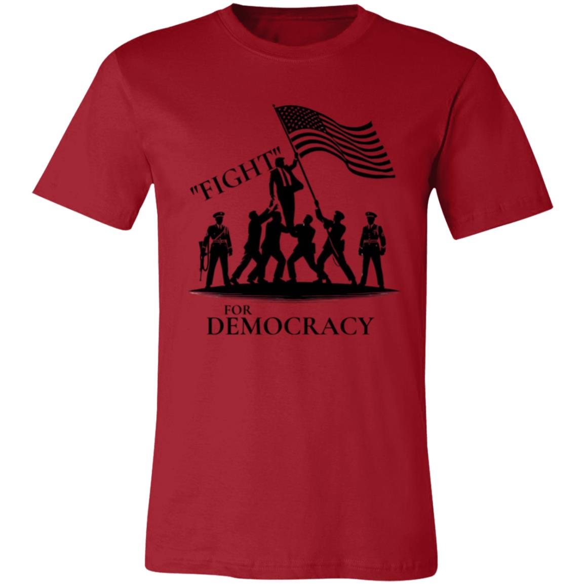 MAGA Resilient Patriot FIGHT T-Shirt Dark