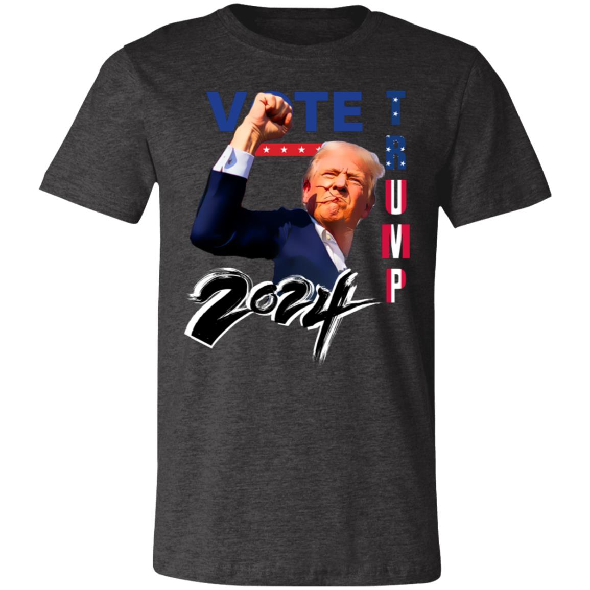 "Vote Trump 2024" Patriotic Graphic Short-Sleeve T-Shirt