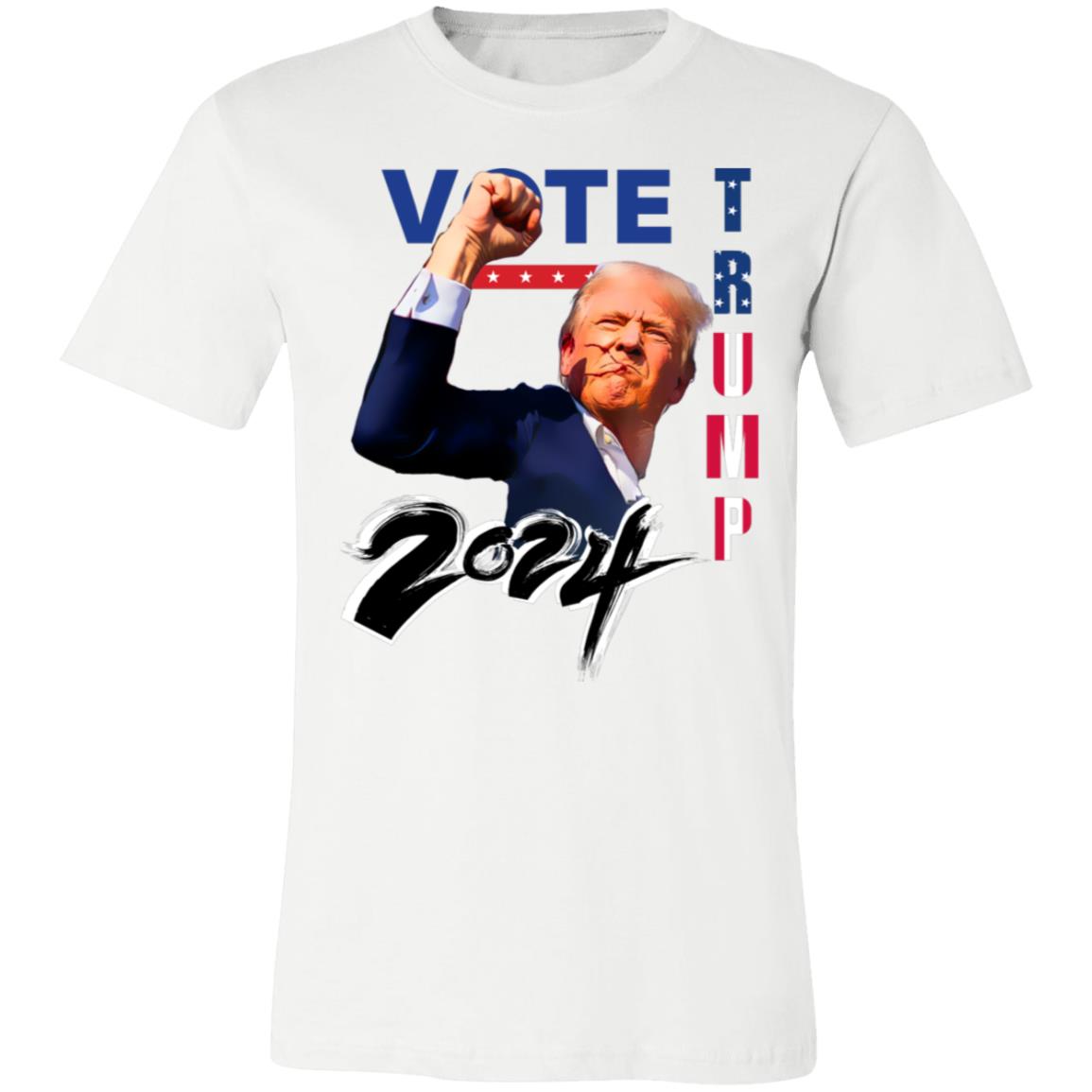 "Vote Trump 2024" Patriotic Graphic Short-Sleeve T-Shirt