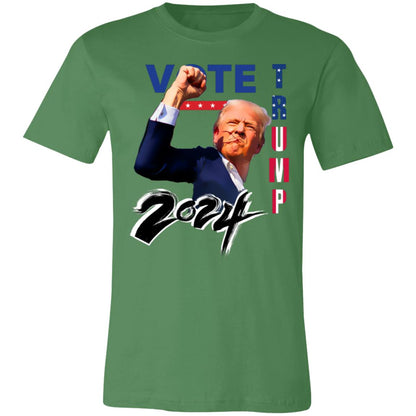 "Vote Trump 2024" Patriotic Graphic Short-Sleeve T-Shirt