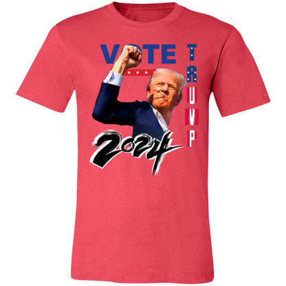 "Vote Trump 2024" Patriotic Graphic Short-Sleeve T-Shirt