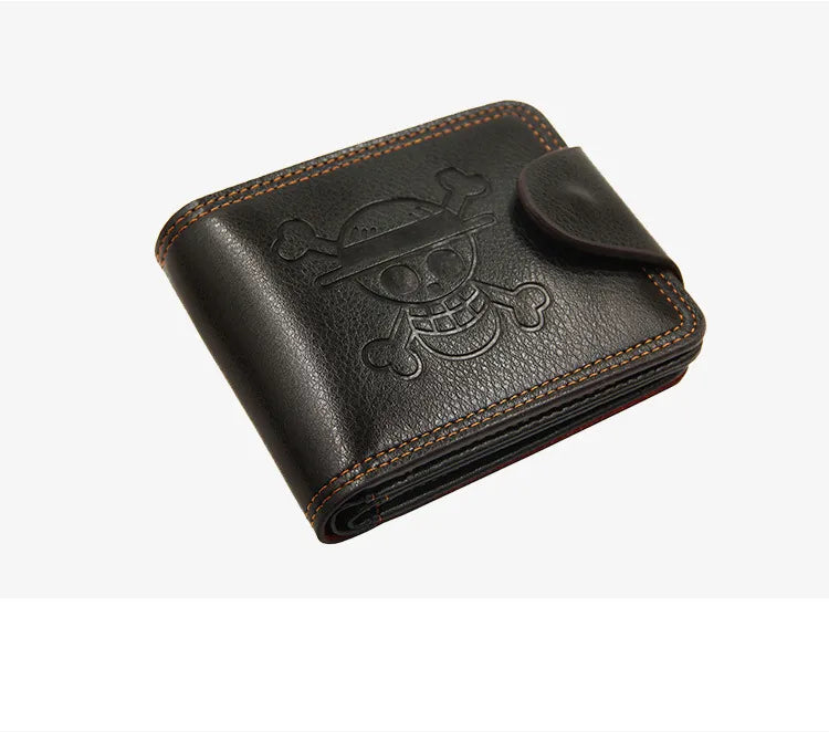 New Men's Wallet Multi-card Space Trendy Fashion Casual Large Capacity PU Leather Cartoon Short Money Clip Coin Purse Card Bag