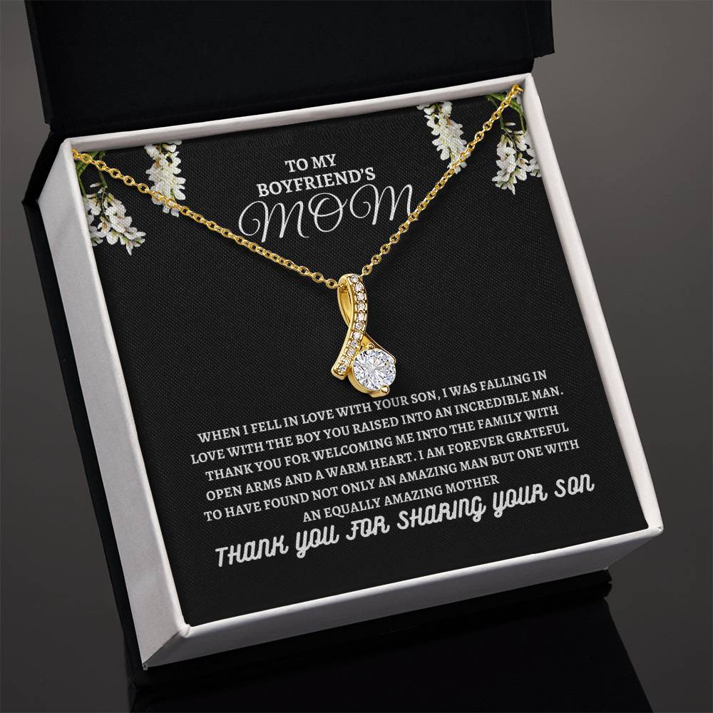 TO MY BOYFRIEND'S MOM Alluring Beauty Necklace