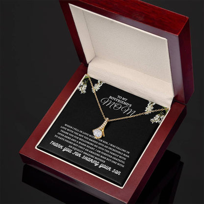 TO MY BOYFRIEND'S MOM Alluring Beauty Necklace