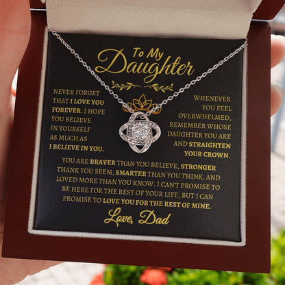 To My Daughter Love Dad B/G