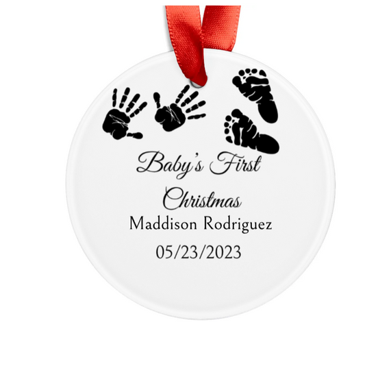 Baby's First Chrismas (PERSONALIZED)