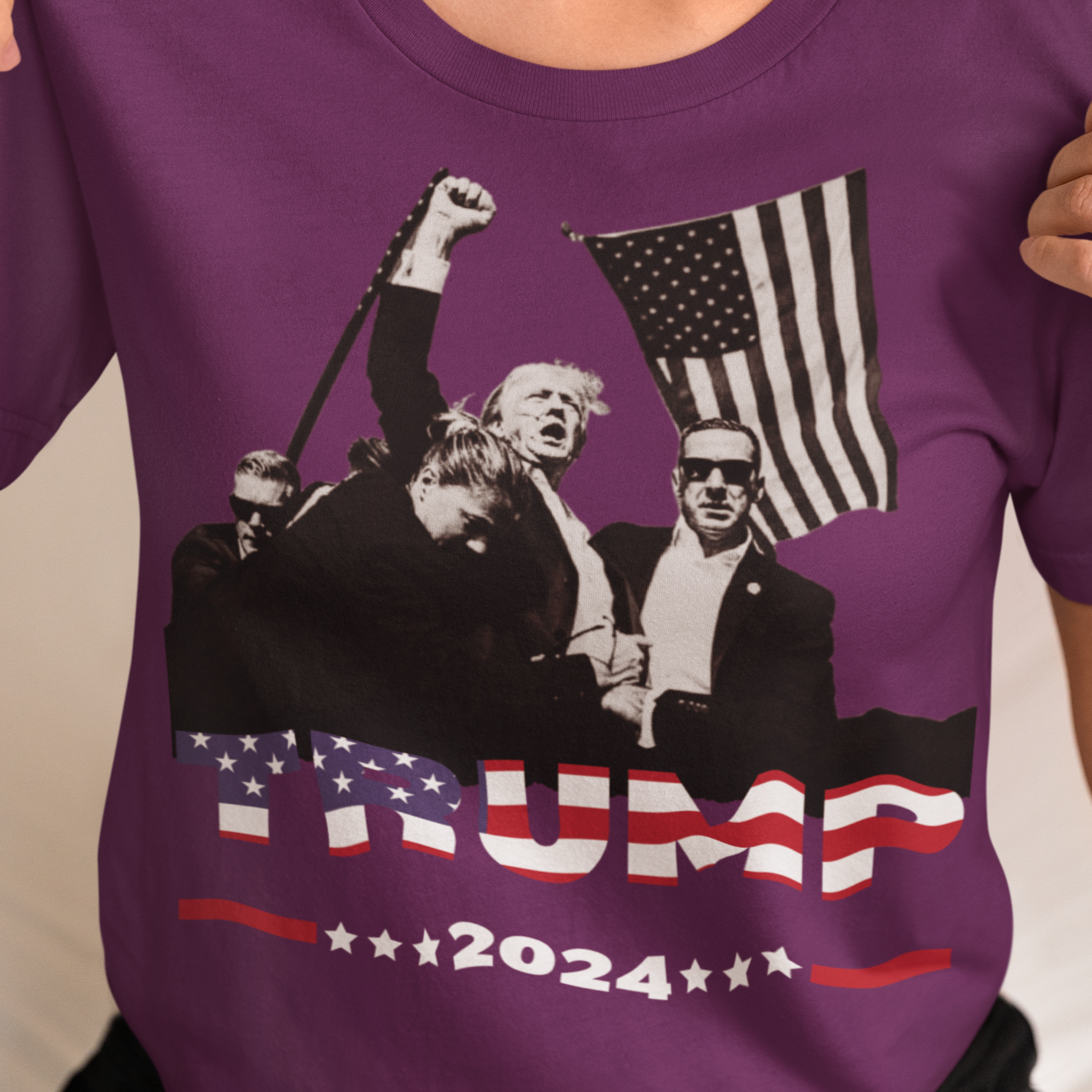 Trump 2024 Survived Shot At Election Rally T-Shirt