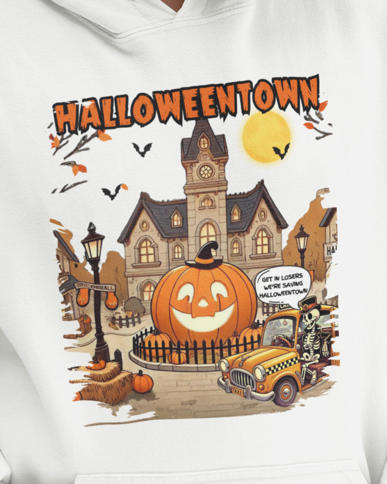 Halloweentown Hoodie: Cozy Up with Spooky Charm