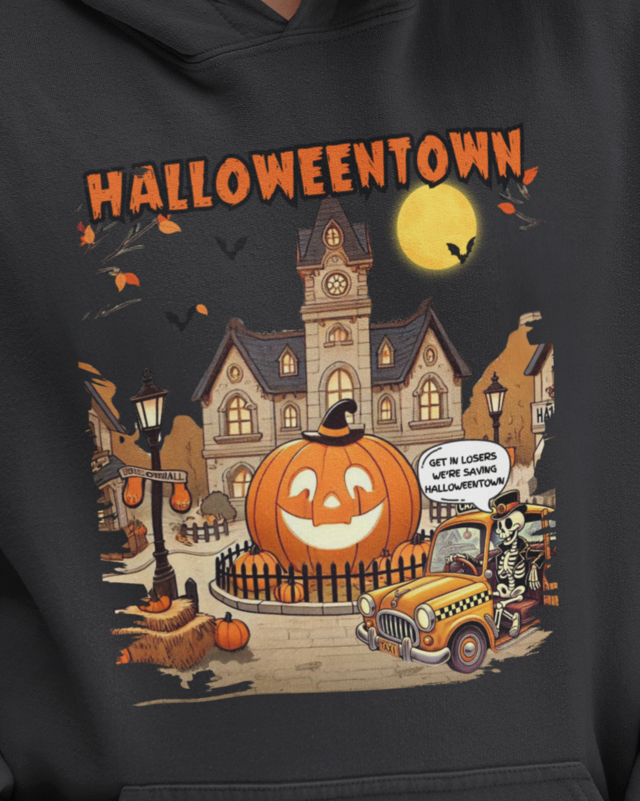 Halloweentown Hoodie: Cozy Up with Spooky Charm