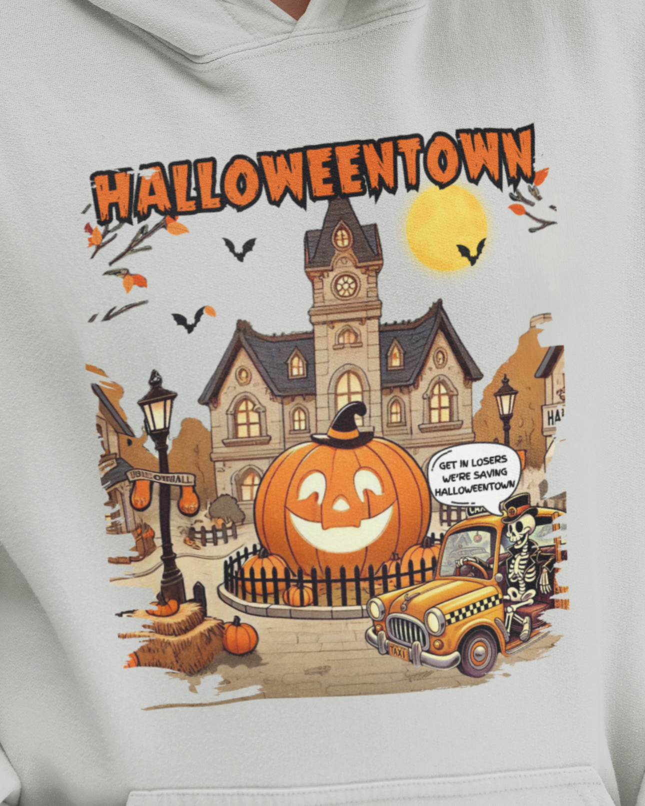 Halloweentown Hoodie: Cozy Up with Spooky Charm