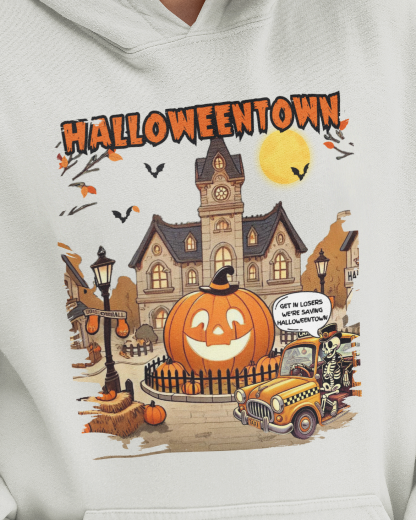 Halloweentown Hoodie: Cozy Up with Spooky Charm