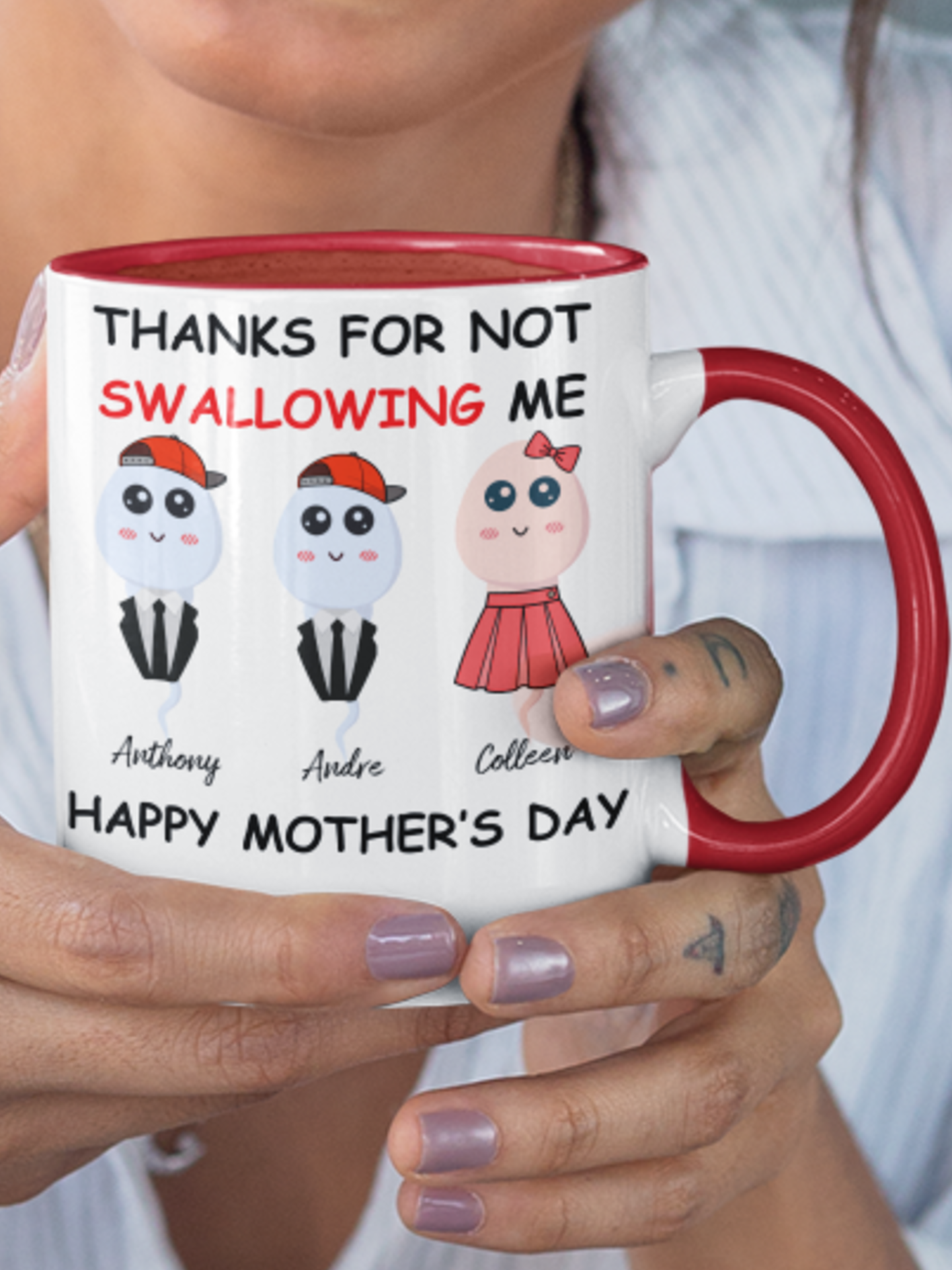 Mom, Thanks for Not Swallowing Me! Happy Mother's Day