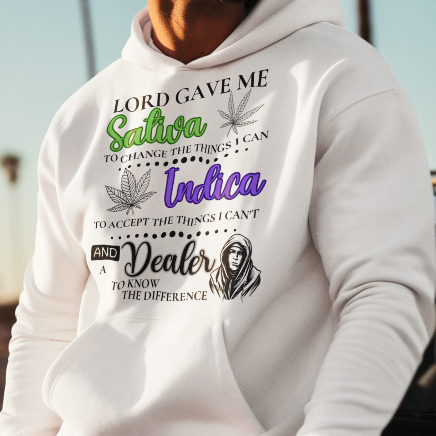 Sativa/Indica Shirt/Hoodie/Mug/Pillow