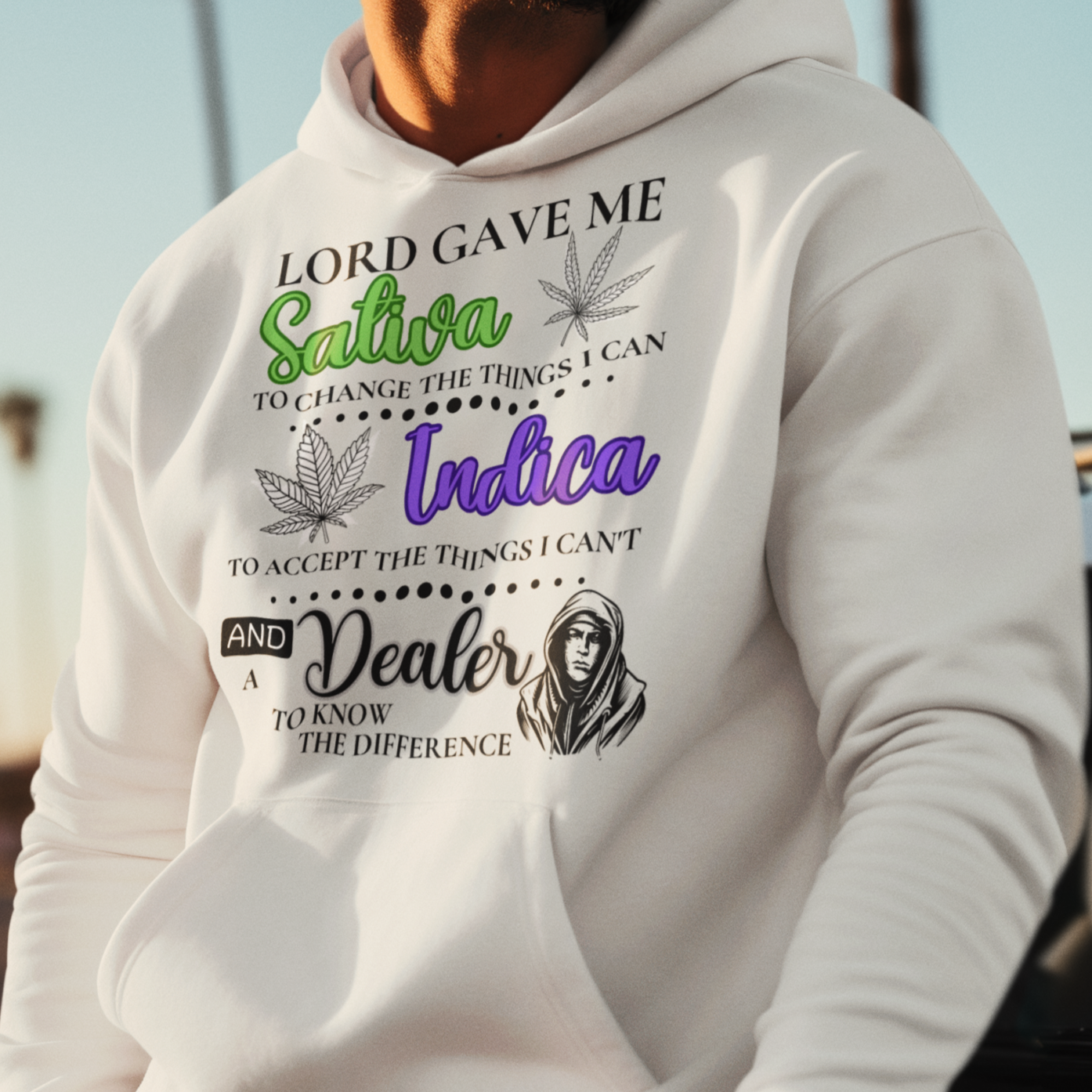 Sativa/Indica Shirt/Hoodie/Mug/Pillow