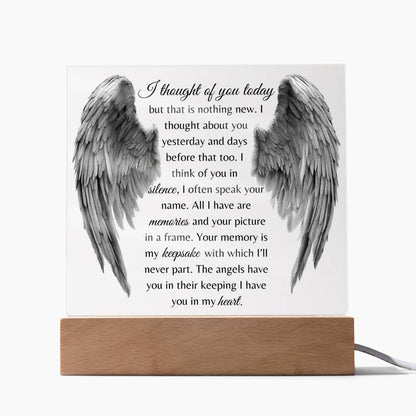 Keepsake Memory Plaque