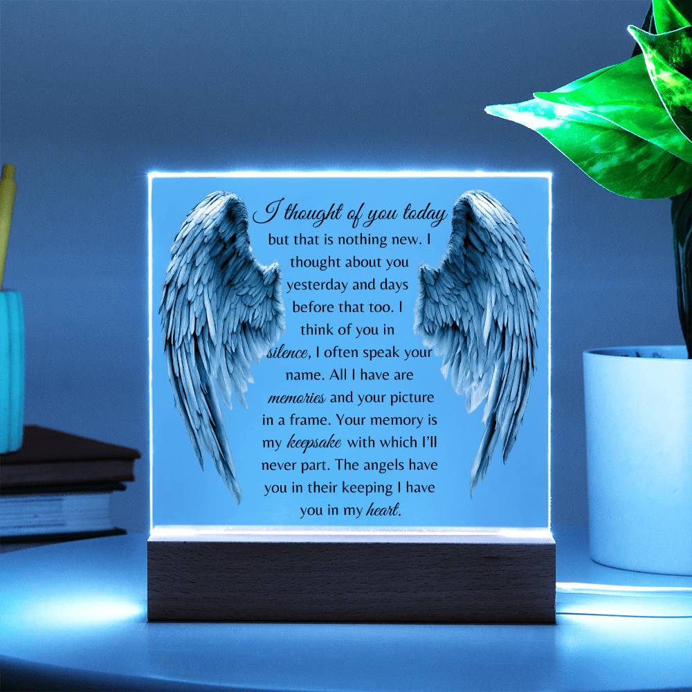 Keepsake Memory Plaque