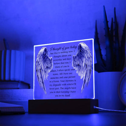 Keepsake Memory Plaque