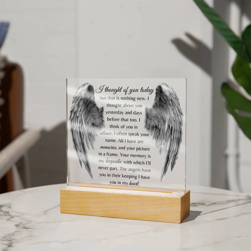 Keepsake Memory Plaque