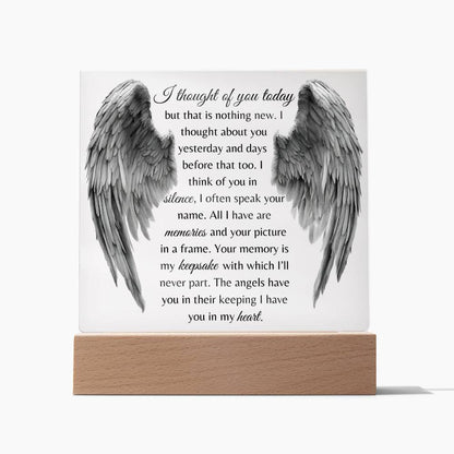 Keepsake Memory Plaque