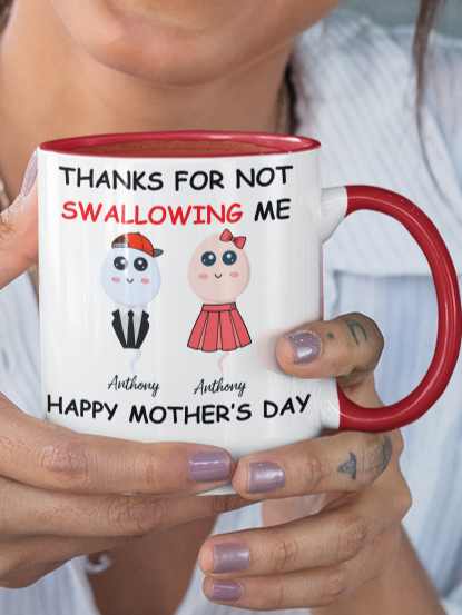 Mom, Thanks for Not Swallowing Me! Happy Mother's Day