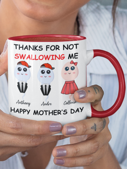 Mom, Thanks for Not Swallowing Me! Happy Mother's Day