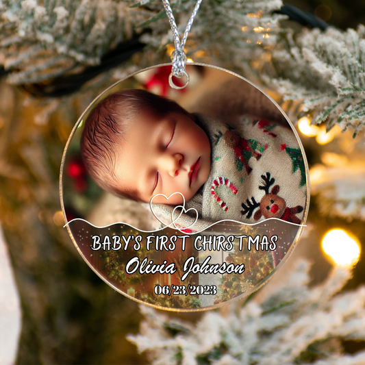 Baby's First Christmas Keepsake (Half)